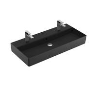 Villeroy and Boch Double Basin Memento 2.0 1000x470mm Pure Black CeramicPlus