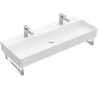 Villeroy and Boch Double Basin Memento 2.0 2x1 hole without overflow Graphite CeramicPlus 1200mm