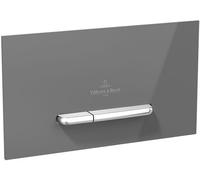 Villeroy and Boch Flush Plates ViConnect Glossy Grey Glass 922160RA