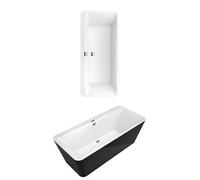 Villeroy and Boch Freestanding Bath Squaro Edge 12 1800x800mm White UBQ180SQE7PDV01