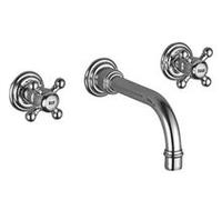 Villeroy and Boch Madison By Dornbracht Wall Hung Basin Tap 3-holes without drain 36712361-06