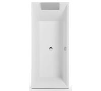 Villeroy and Boch Rectangular Whirlpool Bath Squaro 1700x750mm White UAP170SQR2A2V01