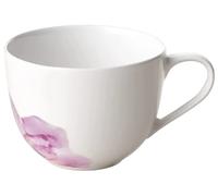 Villeroy & Boch - Rose Garden Coffee Cup, 160 ml, Premium Porcelain, White/Pink