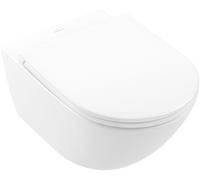 Villeroy and Boch Universo Twistflush without flange Oval 370x360mm Alpine White