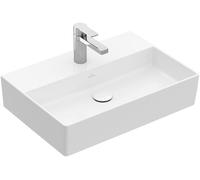 Villeroy and Boch Vanity Washbasin Memento 2.0 grounded 1 hole without overflow Graphite CeramicPlus 600mm