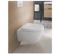 Villeroy and Boch Wall Hung Toilet Subway 2.0 Pack Rimless With Soft Close 5614R001 + 9M68S101