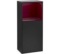 Villeroy and Boch Wall Mounted Bathroom Cabinet Finion 418x936x270mm Black matte Lacquer F510HBPD