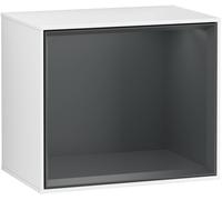 Villeroy and Boch Wall Mounted Bathroom Cabinet Finion Glossy White/Midnight Blue Matt