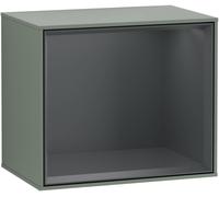 Villeroy and Boch Wall Mounted Bathroom Cabinet Finion Olive Matt Lacquer/Midnight Blue Matt Lacquer
