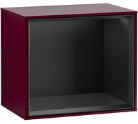Villeroy and Boch Wall Mounted Bathroom Cabinet Finion Peony Matt Lacquer/Black Matt Lacquer