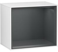 Villeroy and Boch Wall Mounted Bathroom Cabinet Finion wall lighting Glossy White/Midnight Blue