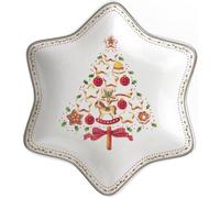 Winter Bakery Delight Star bowl medium Tree