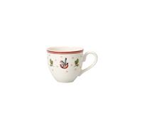 Villeroy & Boch 0.10 Litre Toy's Delight Espresso Cup, Porcelain, White/Colourful