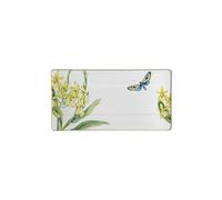Villeroy & Boch 1035142581 Amazonia Serving Plate | White, yellow, green and blue porcelain plate, rainforest motif, dishwasher safe, a colorful centerpiece