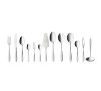 Villeroy & Boch 12-6394-9080 Arthur Brushed Cutlery Set, Stainless Steel, Metal, 27 x 11.6 x 27 cm, 68 Units