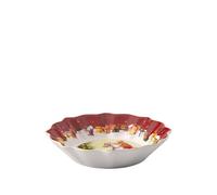 Villeroy & Boch 14-8332-3688 Pastry Plate, Porcelain, Red