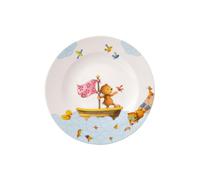 Villeroy & Boch 14-8664-2640 Happy as a Bear Children's Plate, Porcelain