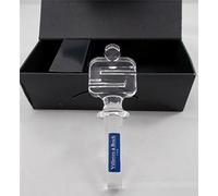 Villeroy & Boch 1748 Crystal Decanter Bottle Stopper 'SPARKASSEN S' Gift Boxed for Malt Whiskey Brandy Cognac Spirits