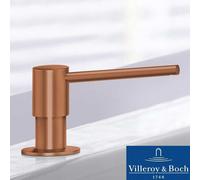 Villeroy & Boch 250ml Brushed Copper Stainless Steel Soap Dispenser