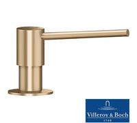 Villeroy & Boch 250ml Brushed Gold Stainless Steel Soap Dispenser