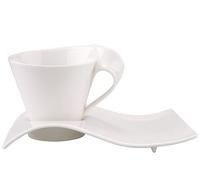 Villeroy & Boch - 6 Cup The/Cappuccino New Wave Coffee White 0.25 L New