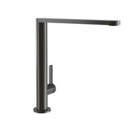 Villeroy & Boch 927000 FINERA Kitchen Sink tap, Anthracite | High pressure kitchen tap, sink tap with ceramic cartridge and 360° swivel range, easy installation, 92700005