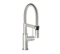 Villeroy & Boch 927300 Steel Expert Compact Kitchen Sink tap, Solid Stainless Steel
