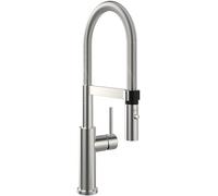 Villeroy & Boch 928000 Steel Expert 2.0 Kitchen Sink tap, Solid Stainless Steel, Auslauf Höhe 170mm