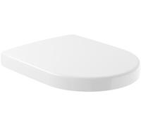 Villeroy and Boch D Shaped Toilet Seat Subway 2.0 White Duroplast 9M68Q101