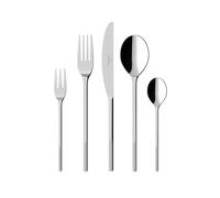 Villeroy & Boch - Afina Cutlery Set, 30 Pieces, Dimensions: Approx. 44 x 29 x 6.5 cm, Dishwasher-Safe, Table Cutlery Made from high-Gloss Polished Stainless Steel