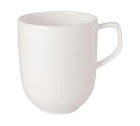 Villeroy & Boch - Afina Mug with Handle Made of Premium Porcelain, Made in Germany, Dishwasher and Microwave Safe, Stackable, White