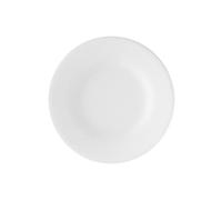Villeroy & Boch Anmut 22 cm Salad Plate | White premium bone porcelain salad plate, dishwasher and microwave safe, at home at brunch, lunch, or dinner