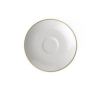 Villeroy & Boch Anmut Gold 15 cm Saucer for Coffee/Tea Cup White/Gold Premium Porcelain