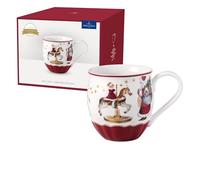 Villeroy & Boch - Annual Christmas Edition, Annual Mug, Annual Edition 2024, Premium Porcelain, Exclusive Collector's Piece, 14.5 x 10.5 x 10.5 cm