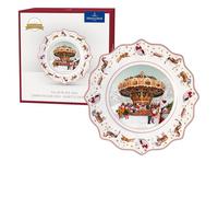 Villeroy & Boch - Annual Christmas Edition, Annual Plate, Annual Edition 2024, Premium Porcelain, Exclusive Collector's Piece, 23.5 x 23.5 x 3 cm