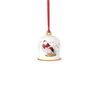 Villeroy & Boch - Annual Christmas Edition, ornament, bell, Christmas bell, tree decoration, annual edition 2024, exclusive collector's piece, Premium Porcelain, 6 x 6 x 7 cm