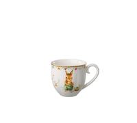 Villeroy & Boch - Annual Easter Edition Mug 2026 Multicoloured with Gold-Coloured Accents, Mug for Coffee or Tea at Easter, Porcelain Cup, Coffee Mug, collectable, Premium Porcelain