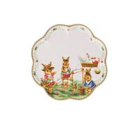 Villeroy & Boch - Annual Easter Edition Plate 2026 Multicoloured, Easter Plate in Premium Porcelain with Gold-Coloured Accents, Dinner Plate, Decoration, Limited collectable
