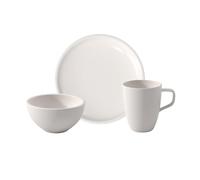 Villeroy & Boch - Artesano Original Breakfast Set for 2, 6 pcs, Premium Porcelain Breakfast Service, White, Dishwasher Safe