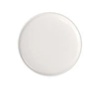 Villeroy & Boch - Artesano Original Pizza Plate, large premium porcelain plate with a raised rim in white, dishwasher safe, 32 cm