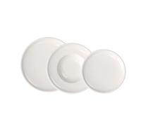 Villeroy & Boch - Artesano plate set, 6 pces., tableware set for 2 people, premium porcelain, white