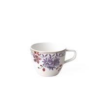 Villeroy & Boch Artesano Provençal Lavender Coffee Cup, 250 ml, Premium Porcelain, White/Multicoloured