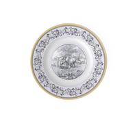 Villeroy & Boch Audun Ferme 22 cm Salad Plate | Multicolor premium porcelain plate, made in Germany, dishwasher and microwave safe, suited to breakfast or dessert