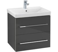 Villeroy & Boch Avento - Vanity Unit with 2 pull-out compartments 580x514x452mm crystal grey/crystal grey