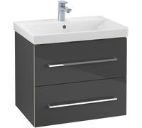 Villeroy & Boch Avento - Vanity Unit with 2 pull-out compartments 630x514x452mm crystal grey/crystal grey