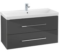 Villeroy & Boch Avento - Vanity Unit with 2 pull-out compartments 980x514x452mm crystal grey/crystal grey