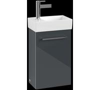 Villeroy & Boch Avento - Waschbeckenunterschrank 340x514x202mm 1 Tr Anschlag links crystal grey