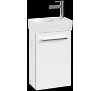 Villeroy & Boch Avento - Waschbeckenunterschrank 340x514x202mm 1 Tr Anschlag links crystal white