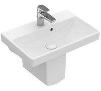 Villeroy & Boch Avento - Washbasin for Furniture 550x370mm with 1 tap hole with overflow white with CeramicPlus
