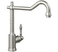 Villeroy & Boch Avia 2.0 Brushed Stainless Steel Traditional Kitchen Sink Tap